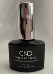 CND SHELLAC LUXE™️ UV Nail Polish 60 seconds quick removal in Top Coat - 12.5ml