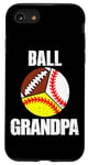 iPhone SE (2020) / 7 / 8 Ball Grandpa Funny Baseball Softball Football Grandpa Case