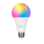 WiFi Smart LED Bulb 10W 900 Lm Lamp, E26 & 27 RGB Full-Multicolor Bulb, Compatible with Alexa - Voice Control, Remote Control- App-iOS & Android
