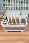 Plastic Collapsible Dish Rack Drainer