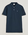 KnowledgeCotton Apparel Toke Badge Polo Total Eclipse