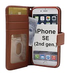 New Standcase Wallet iPhone SE (2nd Generation) (Brun)