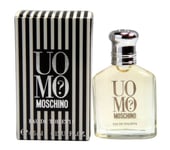 Uomo? by Moschino Men EDT Splash Cologne 0.15oz Miniature New In Box