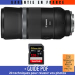 Canon RF 600mm f/11 IS STM + 1 SanDisk 128GB UHS-II 300 MB/s + Guide PDF '20 TECHNIQUES POUR RÉUSSIR VOS PHOTOS