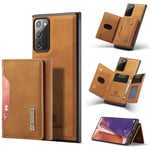 samsung Samsung Galaxy Note 20 Magnetic Wallet Brown