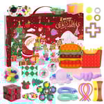 Julkalender med 24 Fidget Toys - Antistress-set för barn