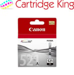 2933B001 New Genuine Original Canon CLI-521 Black Ink Cartridge CL521 CL 521