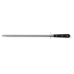 Richardson Sheffield R07000P293195 V Sabatier Sharpening Steel, Approximately, Handle:12cm, Steel:30.5cm, Sharpening area:28cm, Total length:43cm, Silver