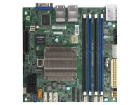Supermicro A2sdi-8C-Hln4f, Intel, Intel Atom®, Ddr4-Sdram, 256 Gb, Dimm, 1.2 V