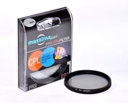 Maxsimafoto PRO Slim 40.5mm CPL Filter fits Sony A6000 A6300 with 16-50mm Lens