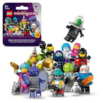 LEGO Minifigures Series 26 Space, Collectible Role-Play Toys for 5 Plus Year Old Boys & Girls, Incl. Astronaut and Robot, Party Bag Fillers, Kids Birthday Gift Idea, (1 of 12, Chosen at Random) 71046