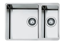 Smeg VSTR4018-2 Mira 1 and 44289 Bowl Undermounted Sink Stainless Steel