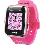 VTech Kidizoom Smartwatch DX2 Rose, Montre Interactive pour Enfants avec Double Appareil Photo, écran Tactile Couleur, Montre connectée avec capteur de Mouvement, résistante aux Chocs, Langue