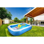 Giant Family Rectangular Paddling Pool : Beat the Summer Heat