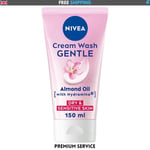 Exfoliating Facial Cleansing Cream Wash Gentle 150ml NIVEA Free Ship