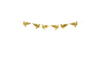 Partydeco Gl13-019M, Girlang, Papper, Guld, Bröllop, 0,86 M, Pojke/Flicka