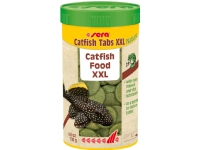 sera Catfish Tabs XXL Nature, Akvariumfisk, Torr fiskmat, Tablett, Vitamin A, Vitamin B1, Vitamin B2, Vitamin C, Vitamin D3, Vitamin E, Stor, 0,13 kg