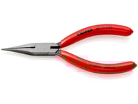 Knipex 32 11 135, Nåltänger, 1,5 Mm, 3,4 Cm, Stål, Plast, Röd