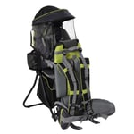 HOMCOM Baby Hiking Backpack Carrier w/ Detachable Rain Cover for Toddlers Black