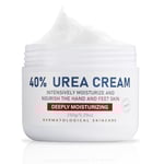 OUKEYA Crème d'Uree 40%, Crème Pieds Très Secs et Abîmés, Réparatrice Hydratante pour Crevasses Mains, Crème Gerçures Engelures, Soins Intenses Mains et Pieds, Nourrissante Crème Corps,Force Maximale