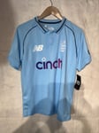2021/22 England New Balance ODI Cricket Shirt New Tagged Size Small