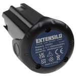 EXTENSILO Batterie compatible avec Hitachi / Hikoki NT 50GS outil électrique, visseuse sans fil, cloueur (2500 mAh, Li-ion, 3,6 V)