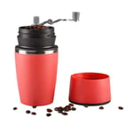 AEUWIER 3-in-1 Portable Coffee Maker, Pour Over Hand Coffee Maker Mill Grinder for Camping, Travel & Office