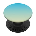 Cute Baby Blue Gradient Aesthetic Ombre Color Light Blue PopSockets PopGrip: Swappable Grip for Phones & Tablets