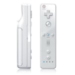 2 X Télécommande Wiimote + Nunchuck Pour Nintendo Wii Et Wii U - Blanc