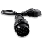 Obd 2 II-kabel för Iveco 38-stifts obd 16-stifts anslutningskabel