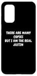 Galaxy S20 There Are Many Copies But I Am the Real Justin Case