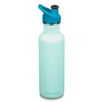 Klean Kanteen - Vattenflaska Classic Narrow Sport Cap, Blue Tint - 800 ml