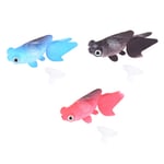 Artificial Silicone Swim Fish Toy Pet Fishing Tank Decorati Sea Blue
