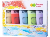 Happy Color A set of acrylic paints 5 pcs x 75 ml MIX B Happy Color