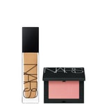 NARS Natural Longwear Foundation 30ml and NARS Blush Orgasm 4.8g Bundle (Worth Value £75.00) - Valencia