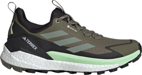 Adidas Adidas Men's Terrex Free Hiker 2 Low GORE-TEX Olistr/Silgrn/Cblack 40 2/3, Olive Strata/Silver Green/Core Black