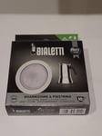 Bialetti 10 Cup Inox Filter Plate & 1 Gasket/Seal/Rubber Ring -Venus Musa Kitty