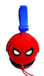 Lexibook Marvel Spider-Man Peter Parker Casque audio stéréo, puissance sonore limitée, pliable et ajustable, rouge/bleu, HP010SP.