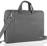 Ferkurn Laptop Bag Sleeve Carrying Case Compatible with 17 17.3 Inch Computer/Notebook/MacBook Pro 17 Inch/Asus/ThinkPad/Samsung/ENVY,Protective Computer Shoulder Waterproof Bag with Handle