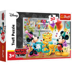 Trefl- Puzzle Mickey And Minnie gâteau d'anniversaire TRF18211