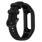 Silikonarmband till Garmin Vivosmart 5 - Svart, stl. M