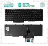 Replacement For DELL LATITUDE E5550 5550 FP37Y Black UK Layout Laptop Keyboard