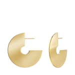 Edblad Oblate Creoles L Gold Guld