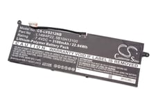 vhbw Li-Polymère batterie 3100mAh (7.4V) pour ordinateur portable laptop notebook Lenovo IdeaPad S21E-20, S21E-20 80M4