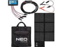 Neo Tools Neo 120W bærbar solfanger, solcellelader