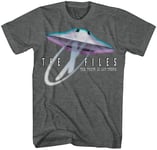 The X-Files The Truth is Out There Retro Flying Saucer UFO Aliens T Shirt XF0005