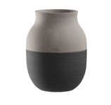 Kähler Omaggio Circulare vase 20 cm antrasitt