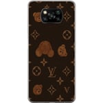 Xiaomi Poco X3 NFC Genomskinligt Skal Plush Luxe