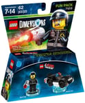 LEGO DIMENSIONS Movie Bad Cop Police Car Minifigure Fun Pack New Retired 71213