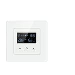 Smart termostat, WiFi-anslutning, pekskärmskontroll, 16A WiFi Elektrisk Uppvärmning-Svart